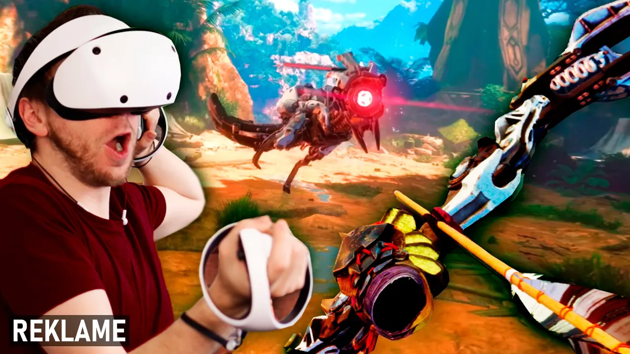 LØB og SKYD med buen! 🏹 (Et af de FEDESTE VR-spil) - Horizon Call of the Mountain