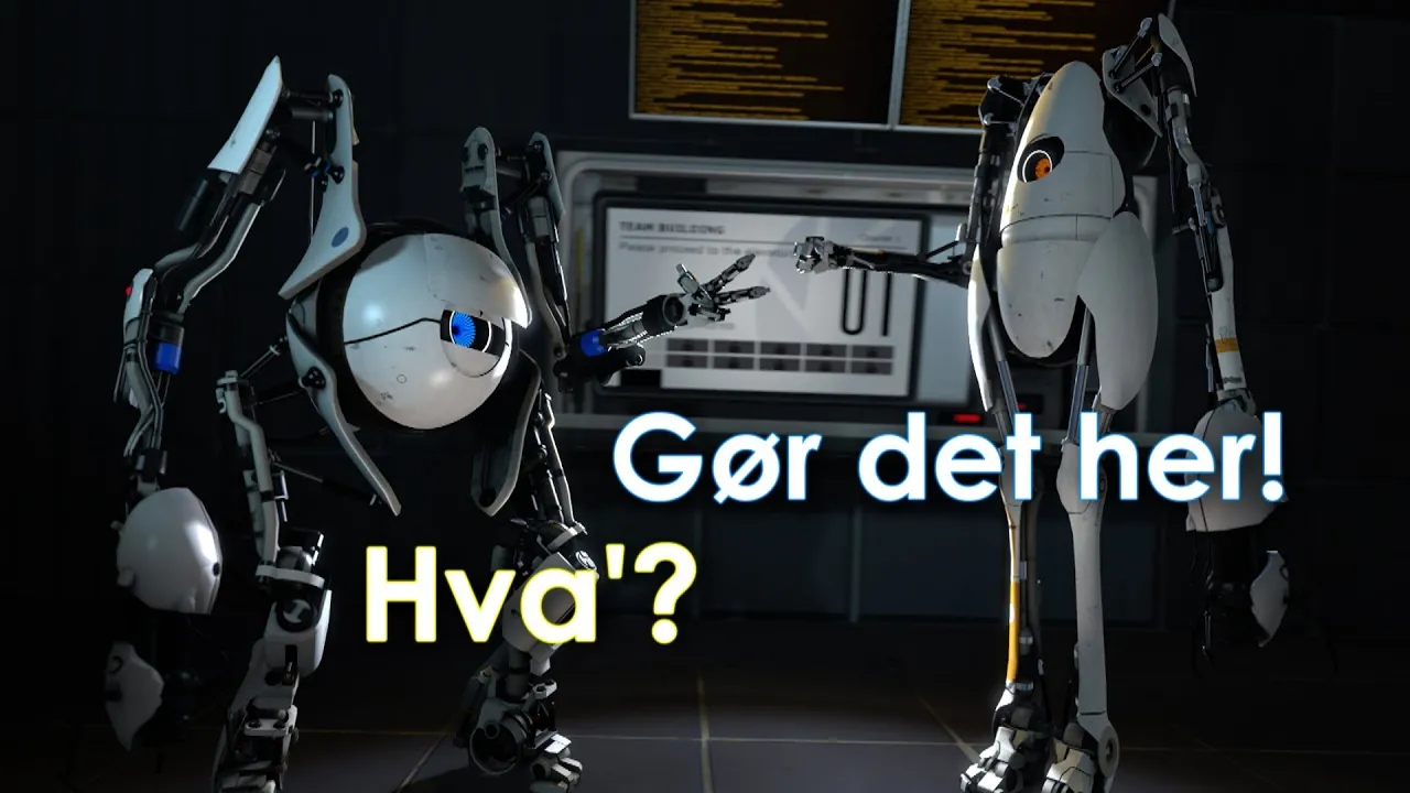 Spas i Portal 2 (Bedste Øjeblikke) - Med min kæreste!