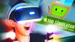 VIRTUAL REALITY SUPERMARKED? | Job Simulator