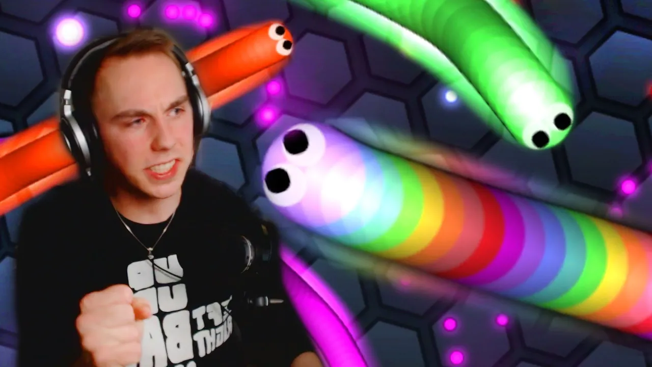 JEG ER #1! | Lasse spiller Slither.io