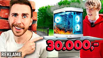 PRANKER (og overrasker) min ven med en GAMING PC!