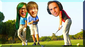 RAGER Robin eller Lasse mest? Golf It M. Robin og Samrita!