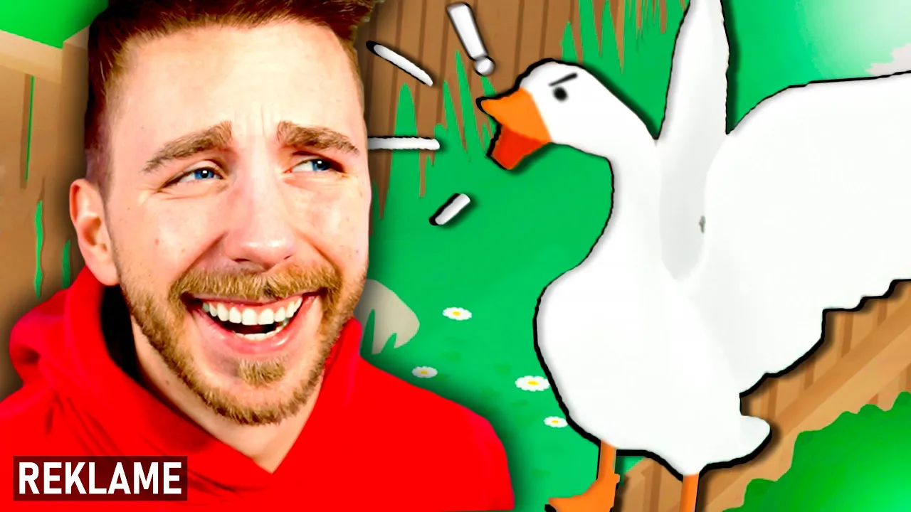 PRANKER alle dem jeg møder - GÅSEN ER LØS! (GOOSE GAME)