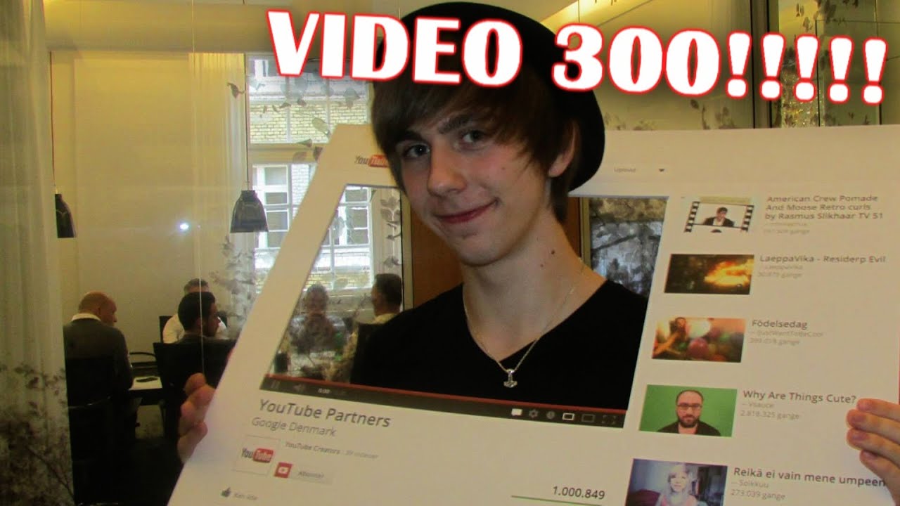Vlog: Google/Youtube Møde i København 2013 (VIDEO #300 SPECIAL!)