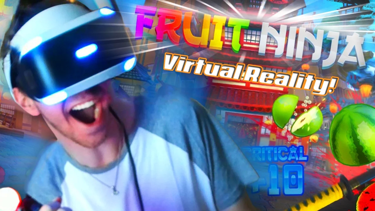 Jeg er NINJA! | Fruit Ninja Virtual Reality