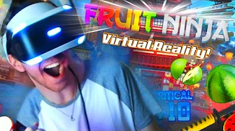 Jeg er NINJA! | Fruit Ninja Virtual Reality