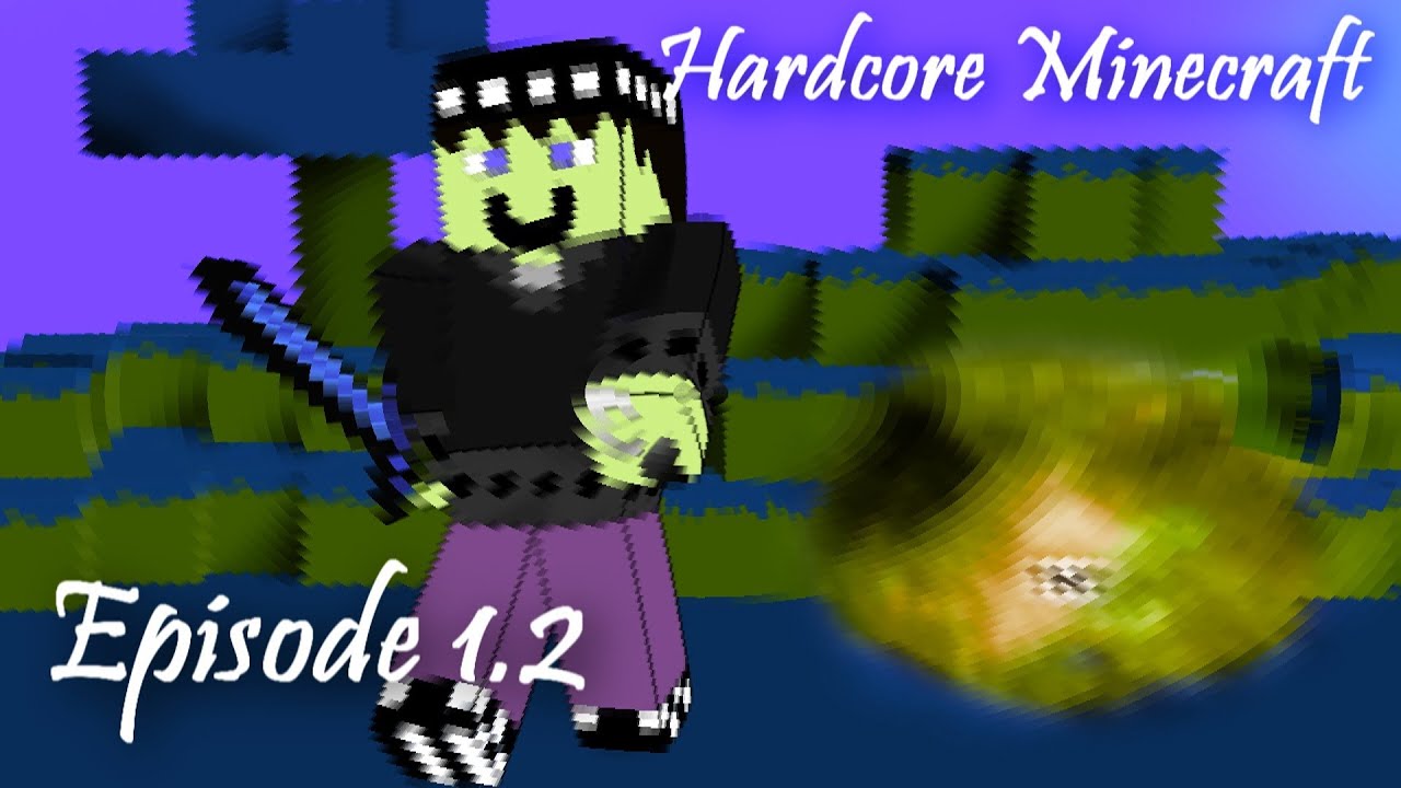 Minecraft (Hardcore) - Episode 1.2 (med Emily)