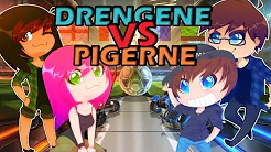 DRENGENE mod PIGERNE! Rocket League - M. Sofi og RobinSamse!