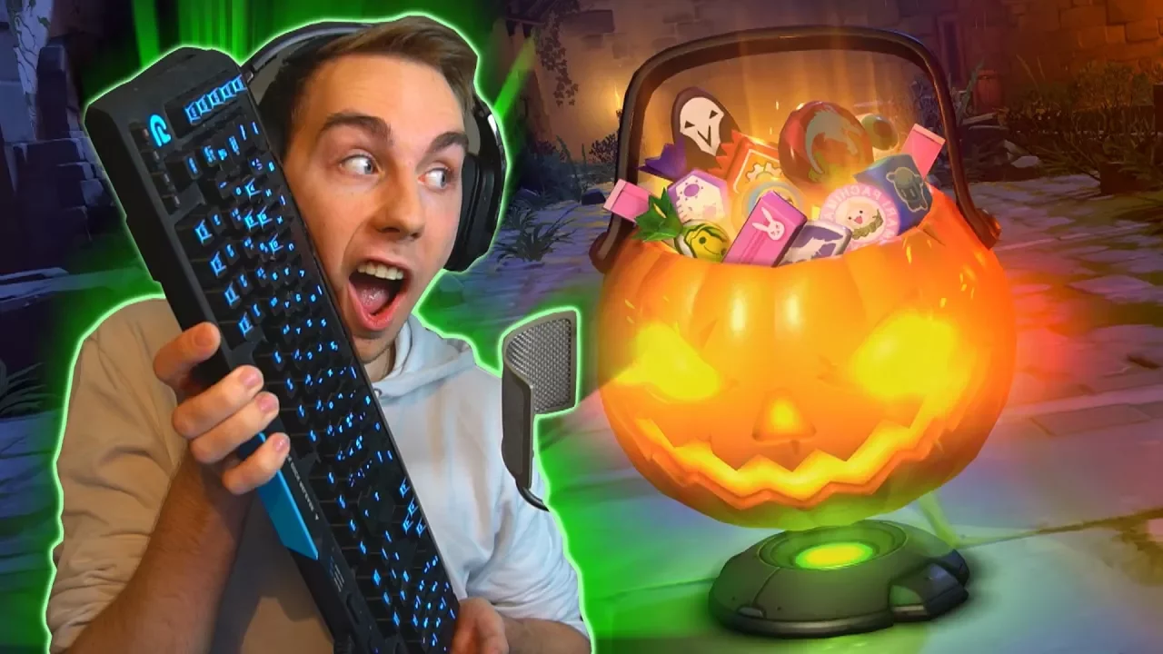 Min mest HELDIGE UNBOXNING til dato! - Overwatch Loot Box