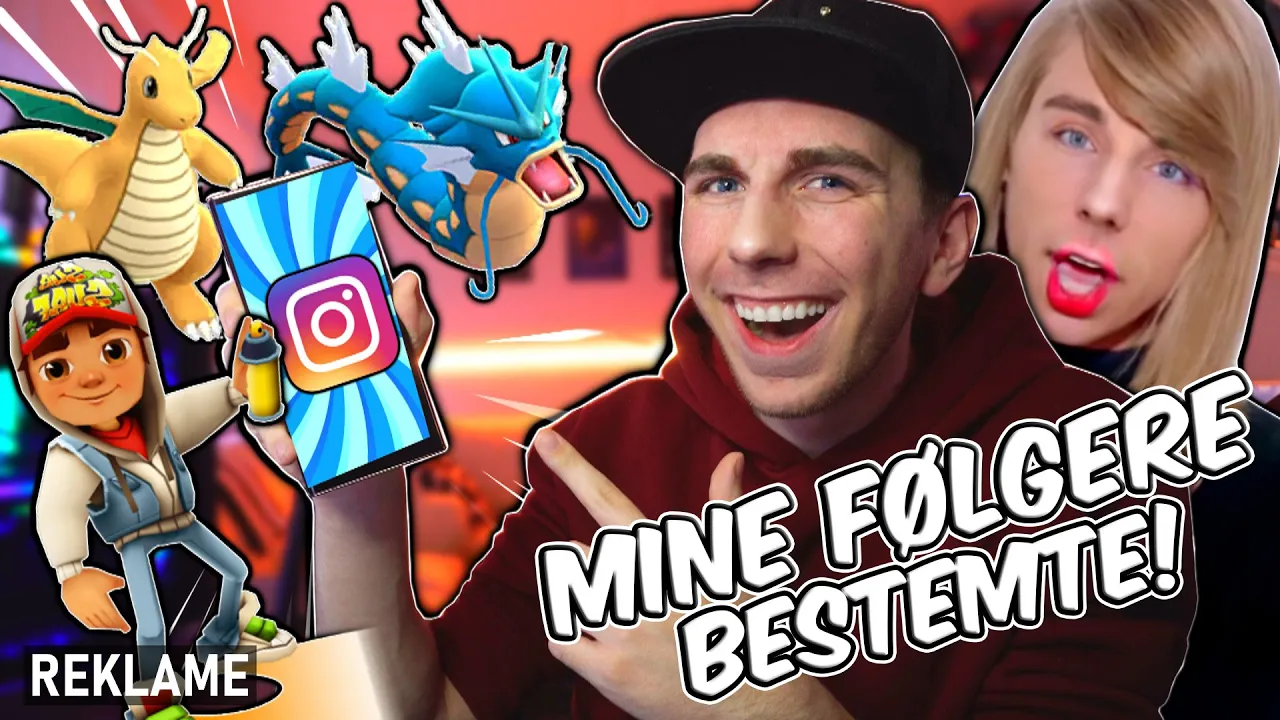 I VALGTE MINE SPIL OG APPS! | Pokemon GO og mere!