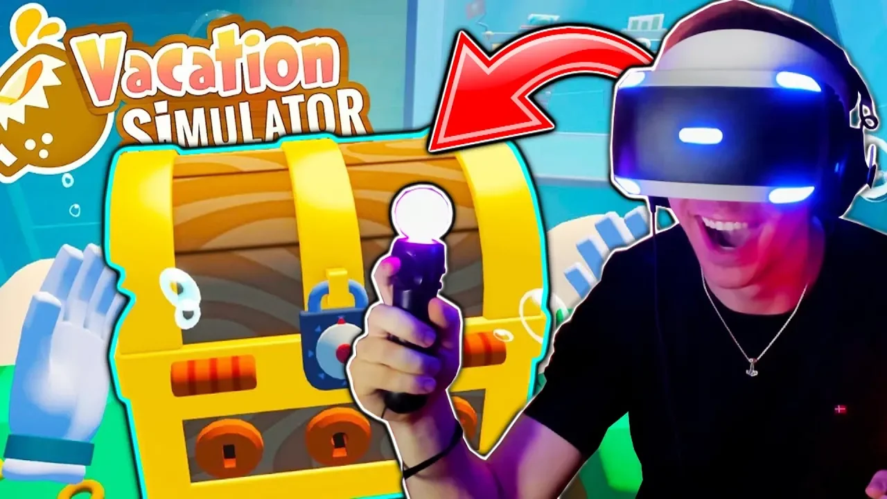 Vi fandt EN SKAT? | Vacation Simulator