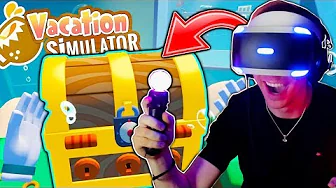 Vi fandt EN SKAT? | Vacation Simulator