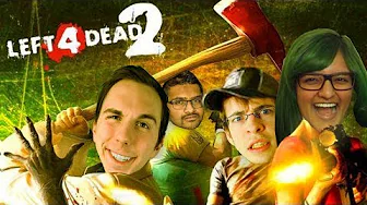 SPAS & SPOOKS i Left 4 Dead 2! | HAUNTED FOREST