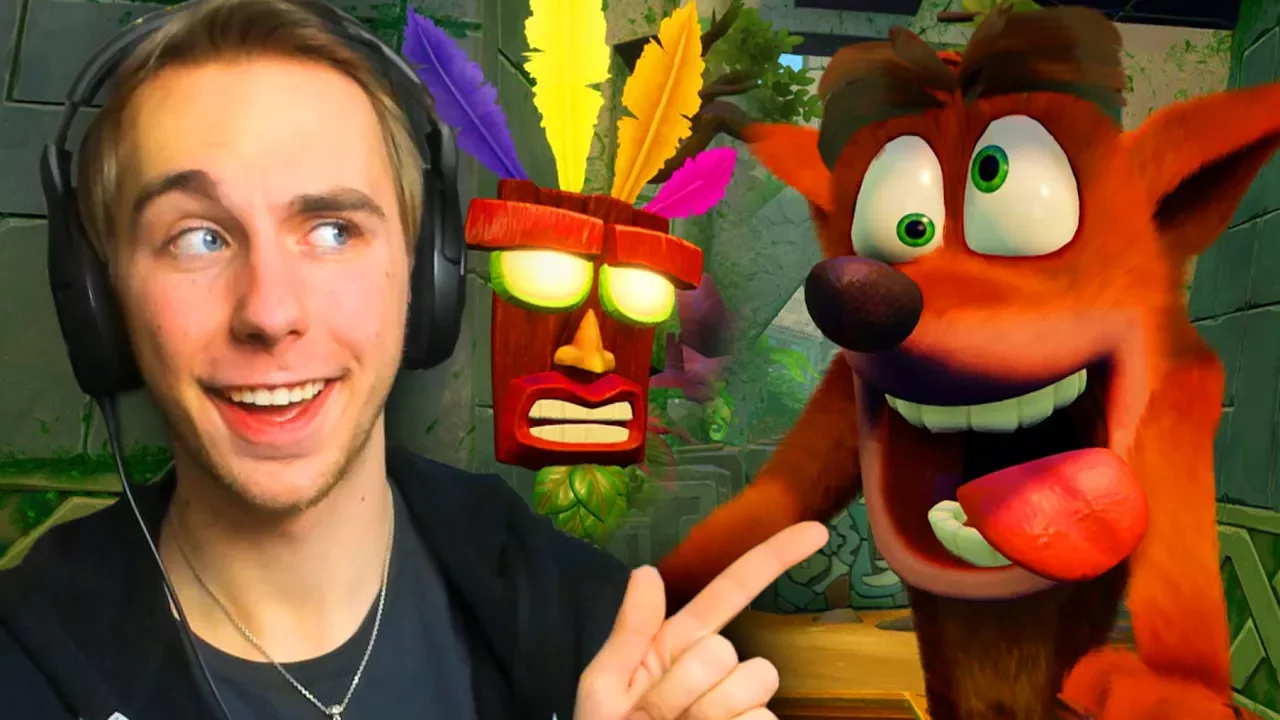 CRASH BANDICOOT ER TILBAGE! | Crash 1 REMASTERED