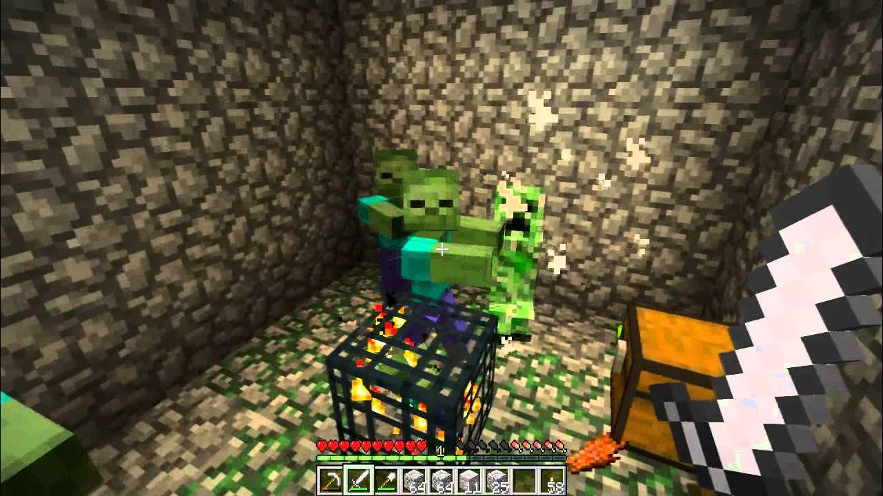 SPONTAN CREEPER SPAWNER - Minecraft HD (Del 5)