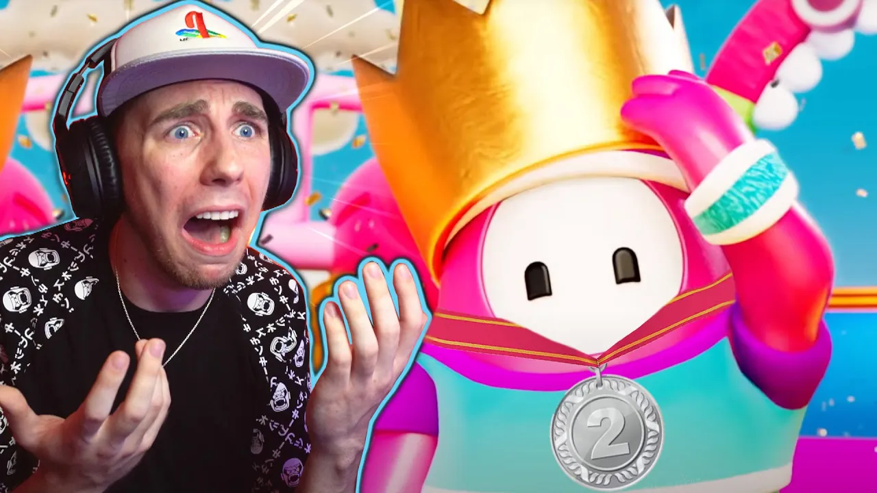 Den STØRSTE NOOB Prøver FALL GUYS!