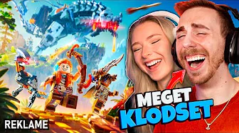 Det SJOVESTE SPIL (og samarbejde) i LEGO HORIZON ADVENTURES (med min kæreste)!