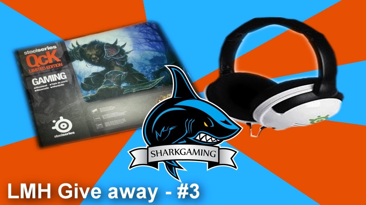 LMH SharkGaming GIVE AWAY! Musemåtte + Headset!! (AFSLUTTET!)