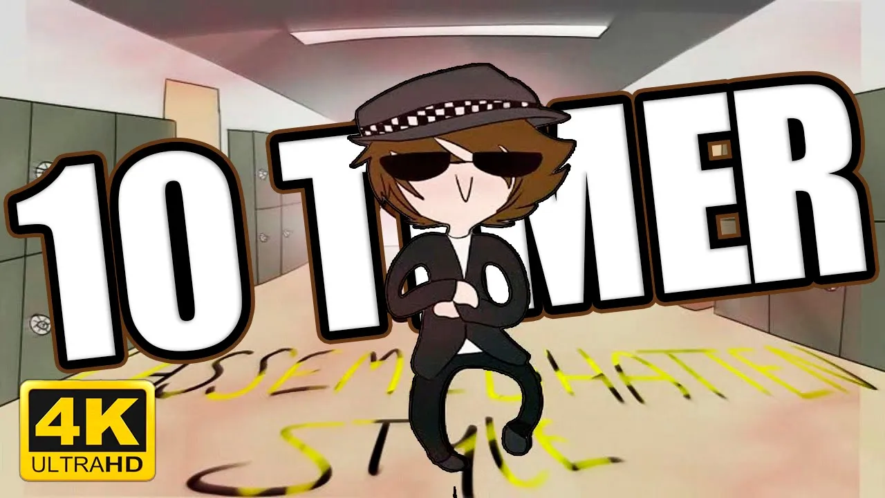 10 TIMER 🔥 Lasse Med Hatten STYLE 🎵 (PSY - GANGNAM STYLE Parodi)