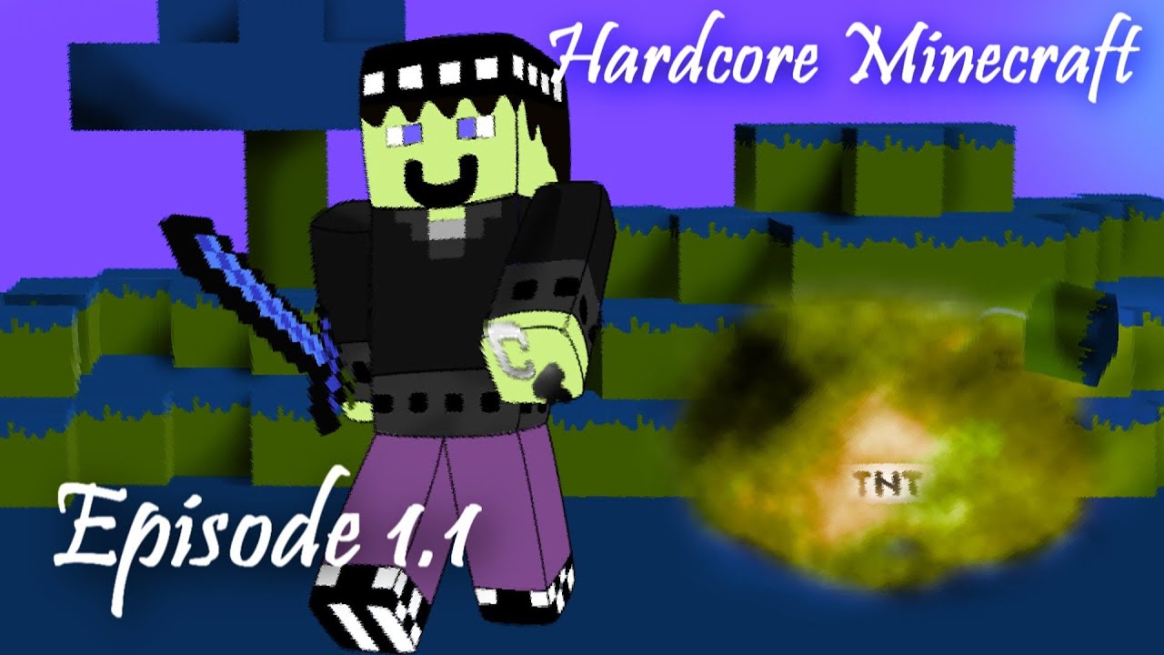 Minecraft (Hardcore) - Episode 1.1 (med Emily)