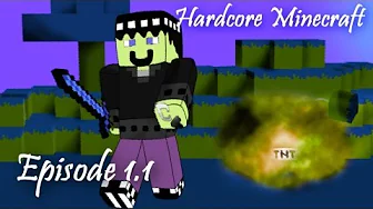 Minecraft (Hardcore) - Episode 1.1 (med Emily)