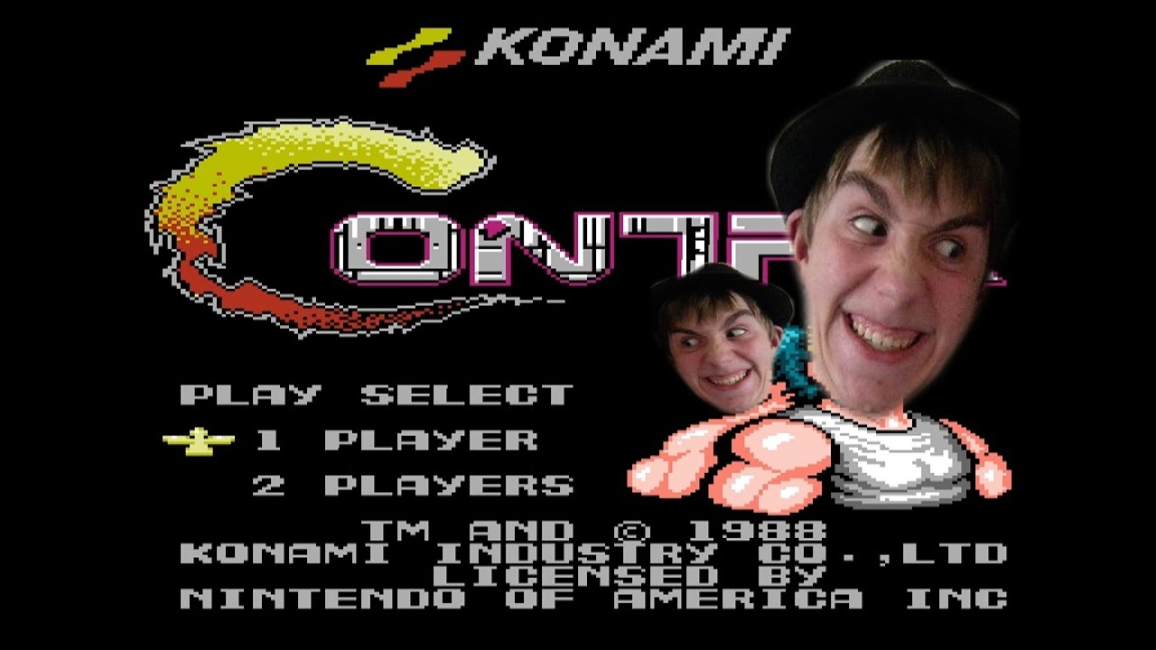 Nostalgi! Contra (NES) Dansk gameplay