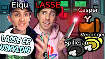 Jeg var en AGGRESSIV impostor, men de STOLEDE PÅ MIG! | Among Us