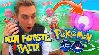 MIN FØRSTE POKÉMON GO RAID! | POKEMON GO