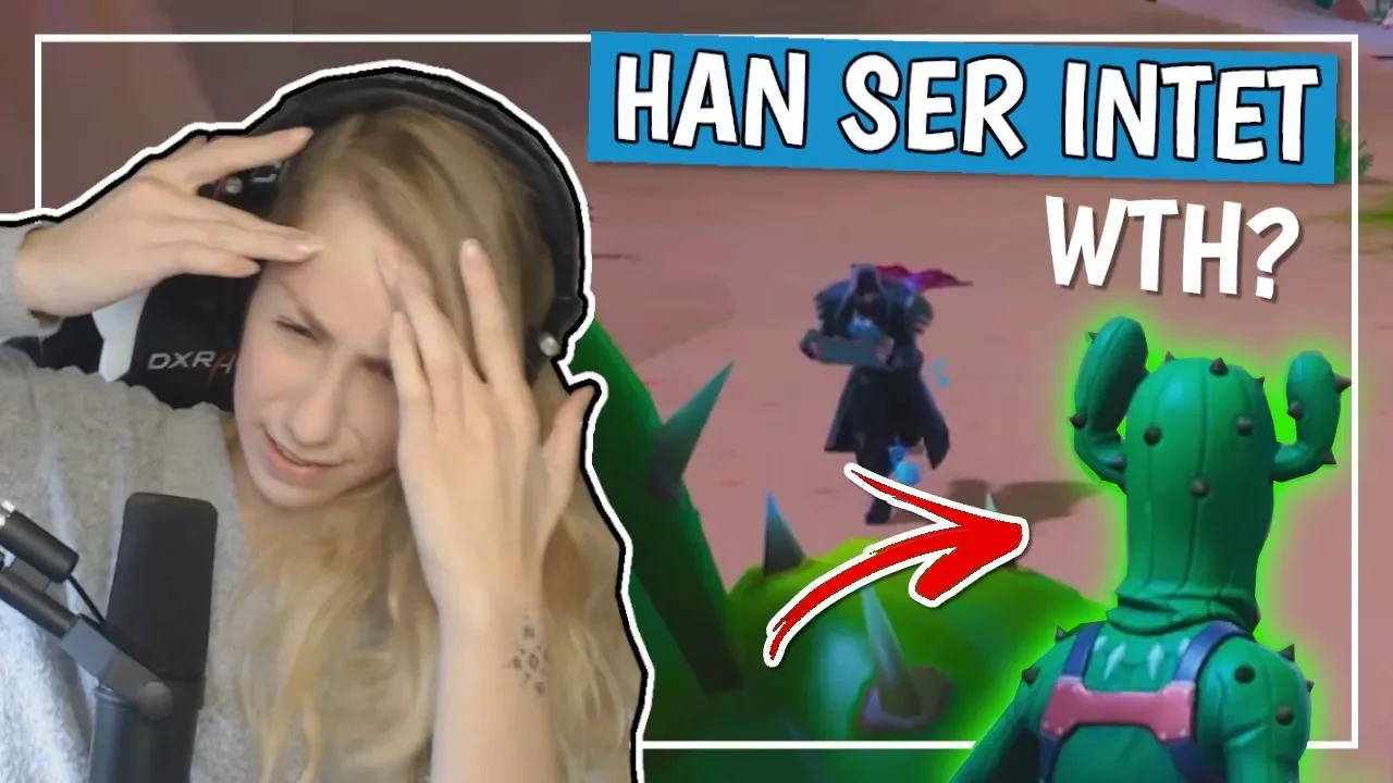 REAGERER PÅ SJOVE OG SYGE FORTNITE MOMENTS!