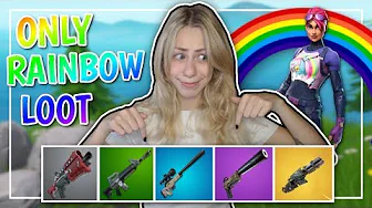THE RAINBOW GUN CHALLENGE (FORTNITE DANSK)