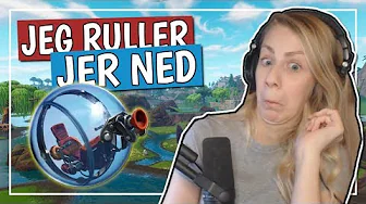 KÆMPE HAMSTERHJUL I FORTNITE! *2 WINS* (FORTNITE DANSK)