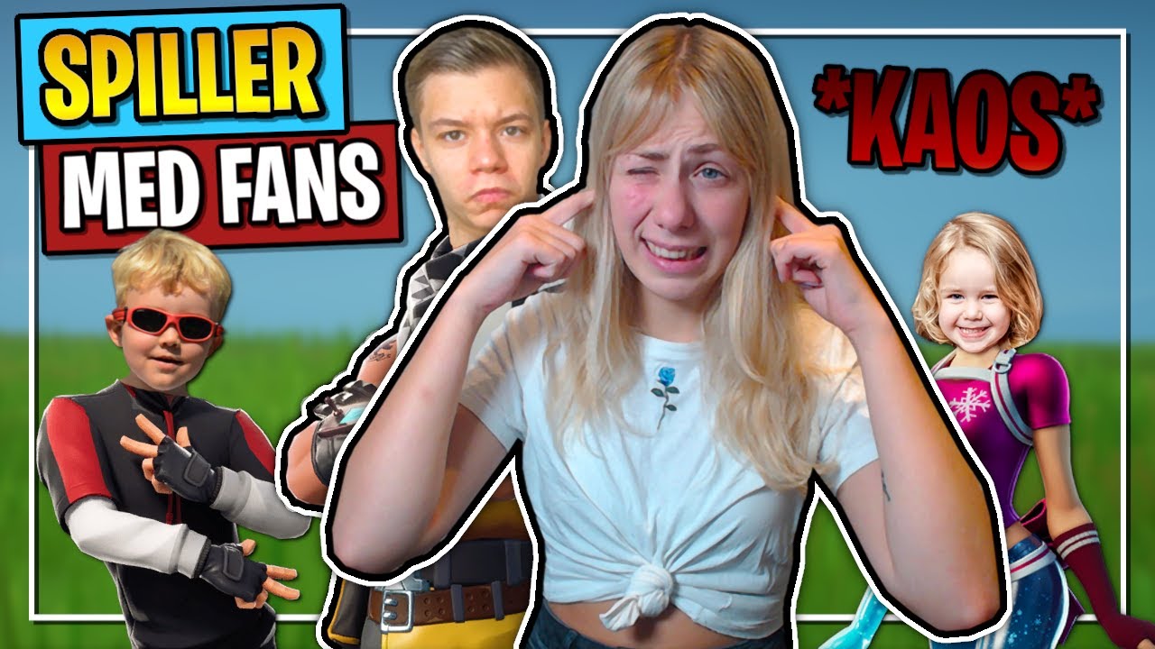 SACKY OG JEG VINDER MED FANS (FORTNITE DANSK)