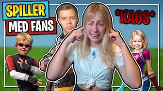 SACKY OG JEG VINDER MED FANS (FORTNITE DANSK)