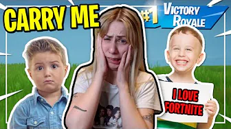 KAN FORTNITE KIDS CARRY MIG? *LUL*