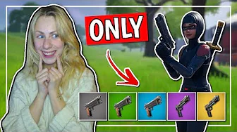 Pistol *ONLY* Challenge (FORTNITE DANSK)