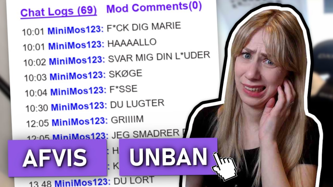 JEG LÆSER BAN APPEALS IGENNEM *YIKES*