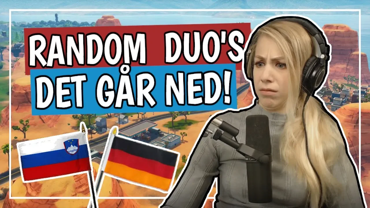 JEG BLIVER CARRIET AF EN TYSKER! (FORTNITE DANSK)