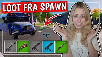 THE SPAWN ISLAND CHALLENGE (FORTNITE DANSK)