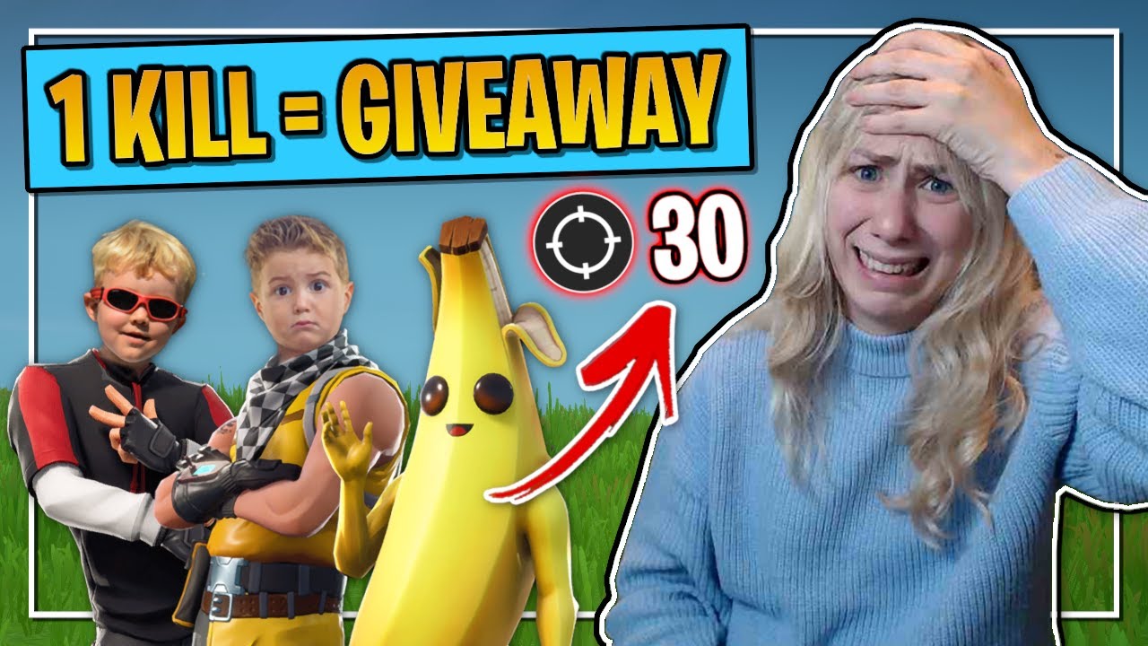 1 KILL =  GIVEAWAY *STOR FEJL*