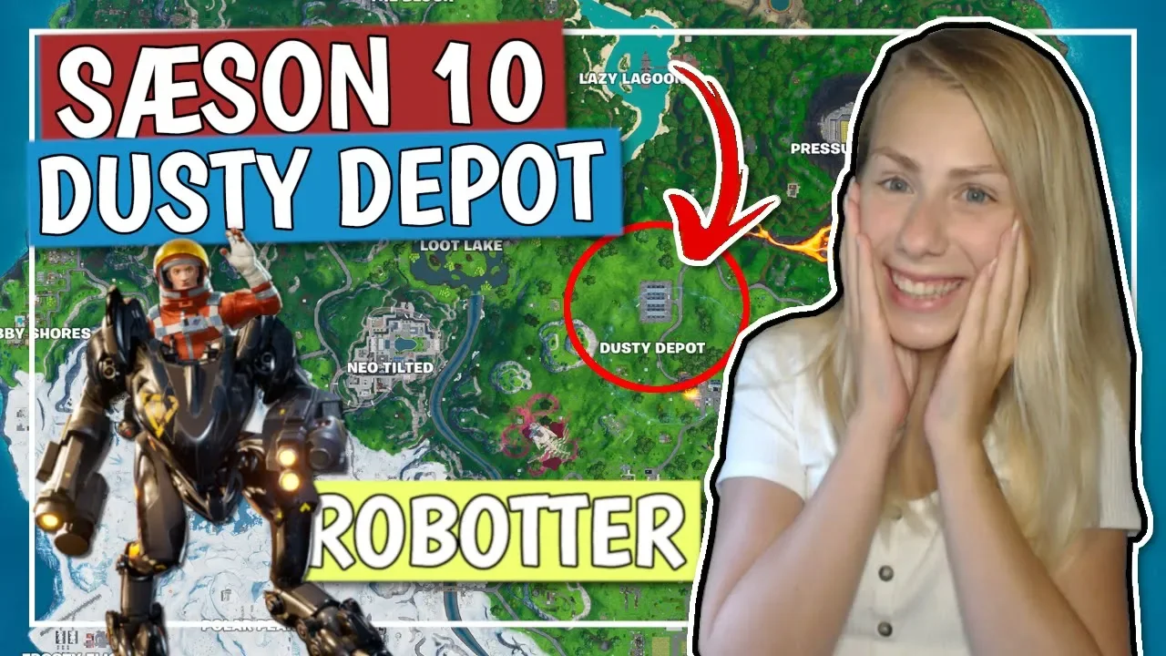 JEG REAGERER PÅ SÆSON 10 +  1 WIN (FORTNITE DANSK)