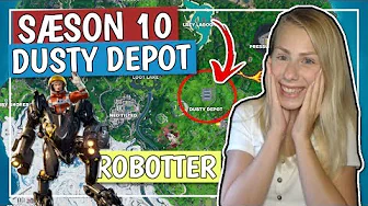JEG REAGERER PÅ SÆSON 10 +  1 WIN (FORTNITE DANSK)