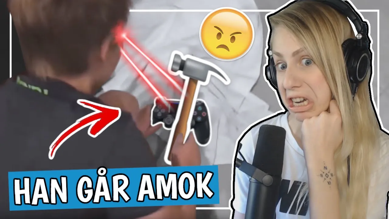 REAGERER PÅ BØRN DER GÅR AMOK I FORTNITE