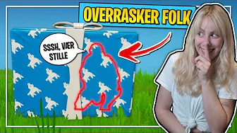 VI GEMMER OS I GAVER OG VINDER! (FORTNITE DANMARK)