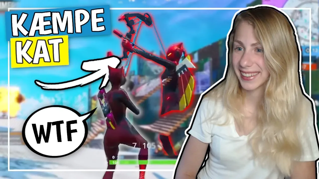 JEG REAGERER PÅ CRAZY FORTNITE FAILS