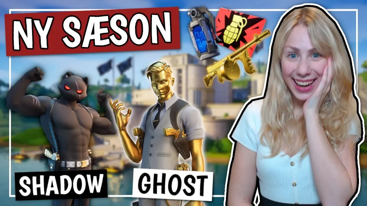 NY SÆSON I FORTNITE + FØRSTE WIN