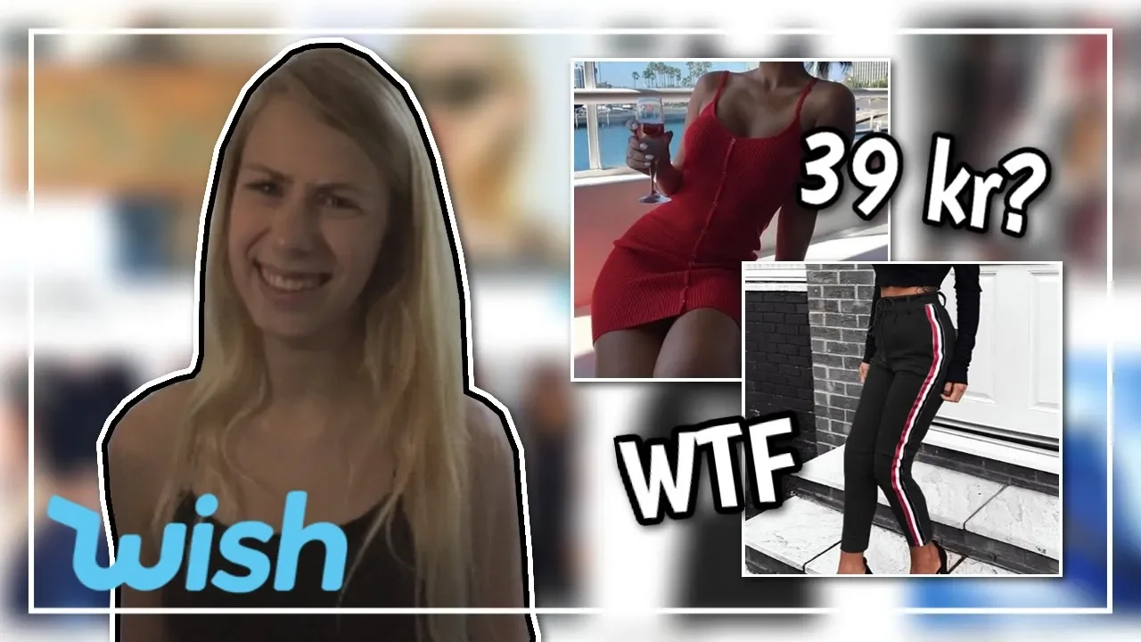 Prøver tøj fra Wish! Er det pengene værd?