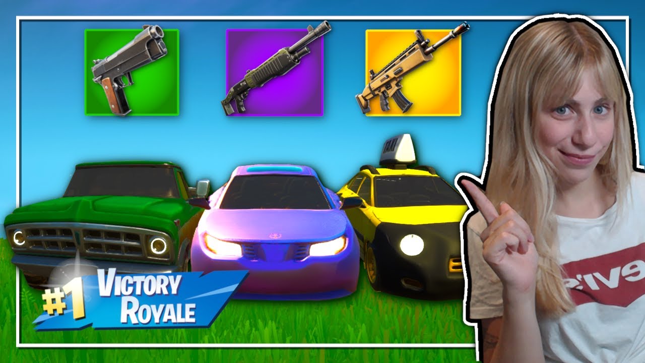 The *RANDOM* Car Challenge (FORTNITE DANSK)