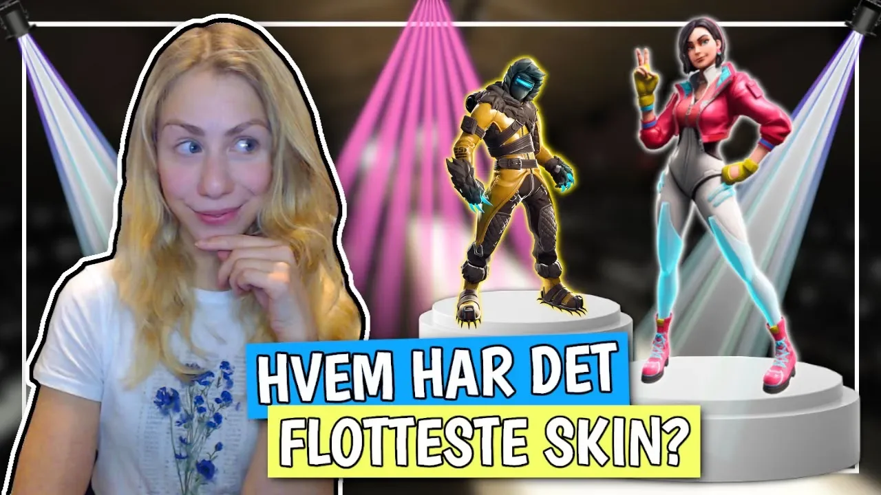JEG AFHOLDER FASHION SHOW I FORTNITE
