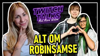 Twitch Talks: RonbinSamse om Youtube Karriere, Kærlighed og Børn, Tour og meget mere!