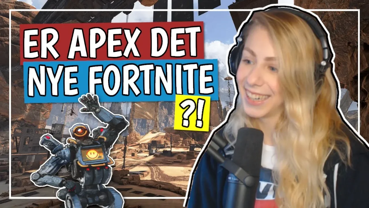 JEG PRØVER APEX LEGENDS! *2 WINS*
